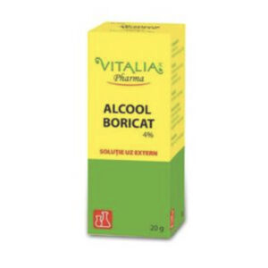 Alcool Boricat 4% X20ml