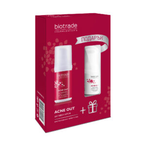Biotrade Acne Out Crema Activa 30ml+ Acne Out Spuma De Curatare 20ml Cadou