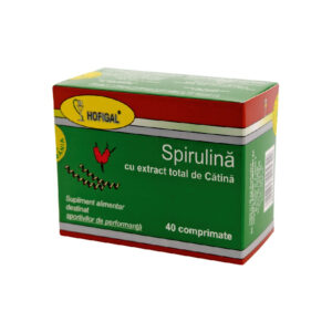 Spirulina Cu Extr De Catina X 40 Cpr