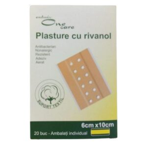 Plasture Cu Rivanol One Care 6x10cm
