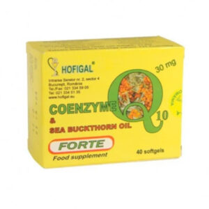 Coenzima Q10 Forte In Ulei Catina 30mg X 40cps Moi Hofigal