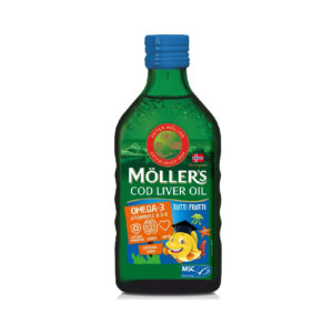 Moller S Cod Liver Oil Omega-3 Tutti Frutti*250 Ml