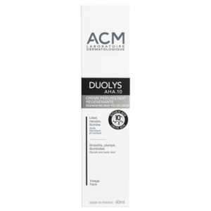 Crema peeling regeneratoare de noapte Duolys AHA.10, 40 ml, Acm